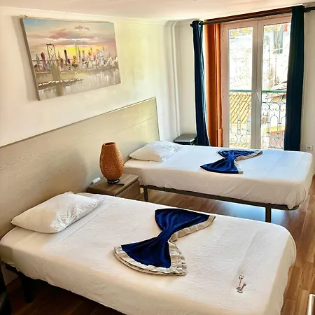 02lisbon Downtown Private Bedroom River View * Lisboa